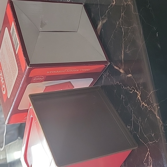 Vintage Retro Coca-Cola Brand Small Napkin Dispenser - Official Licensed in box - Picture 6 of 8